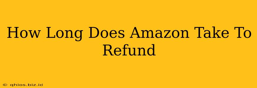 How Long Does Amazon Take To Refund